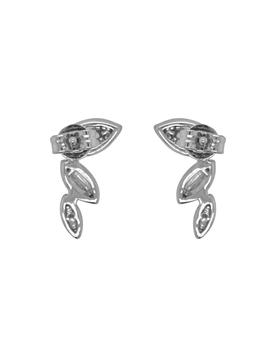Aretes con Diamante Natural