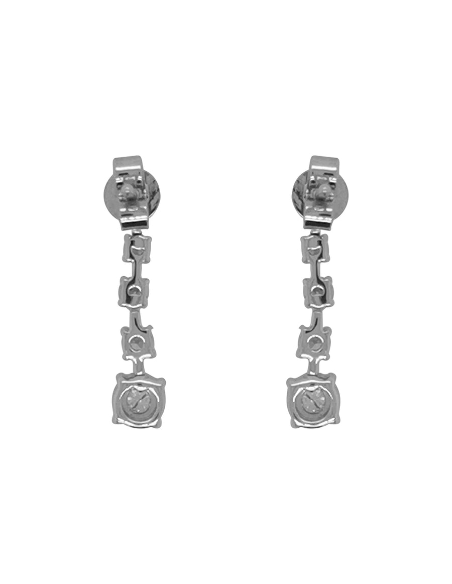 Aretes con Diamante Natural
