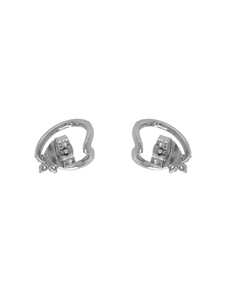 Aretes con Diamante Natural
