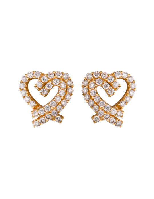 ARETES CON DIAMANTES