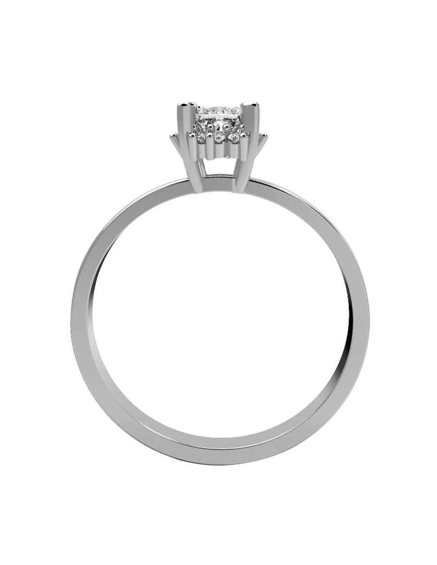 ANILLO DE ORO CON CIRCONIA