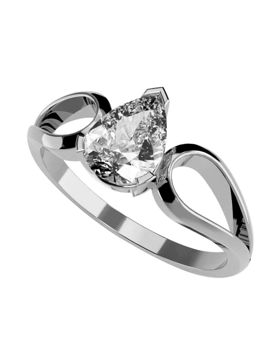 ANILLO DE ORO CON CIRCONIA