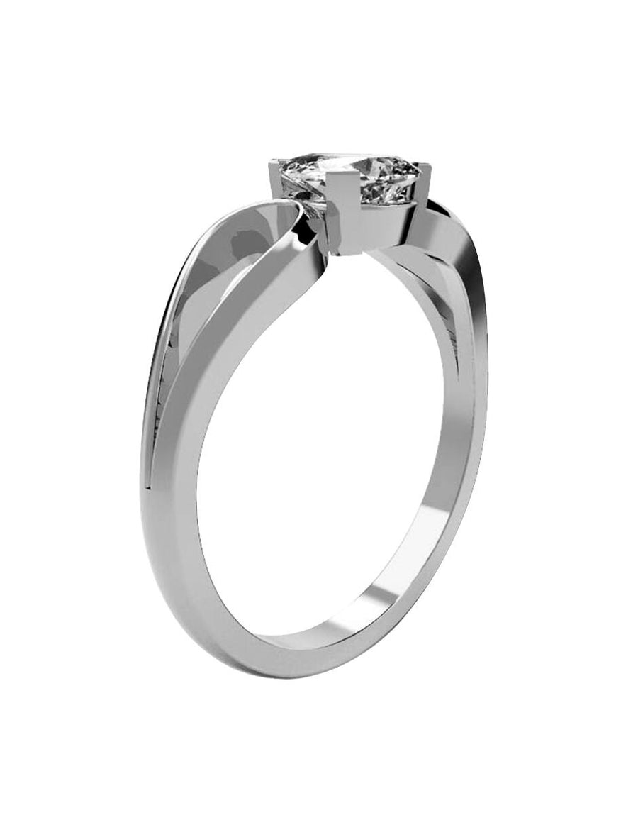 ANILLO DE ORO CON CIRCONIA