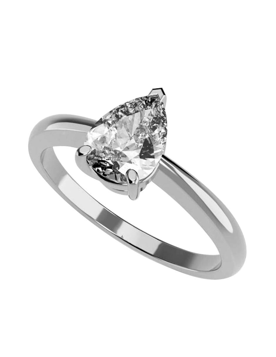 ANILLO DE ORO CON CIRCONIA