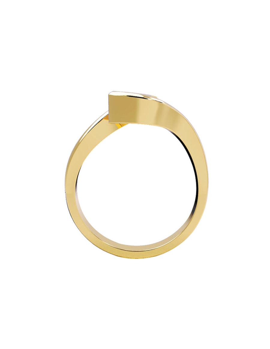 ANILLO DE ORO CON CIRCONIA