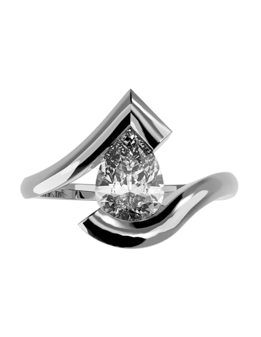 ANILLO DE ORO CON CIRCONIA