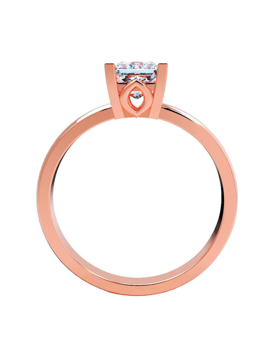 ANILLO DE ORO CON CIRCONIA