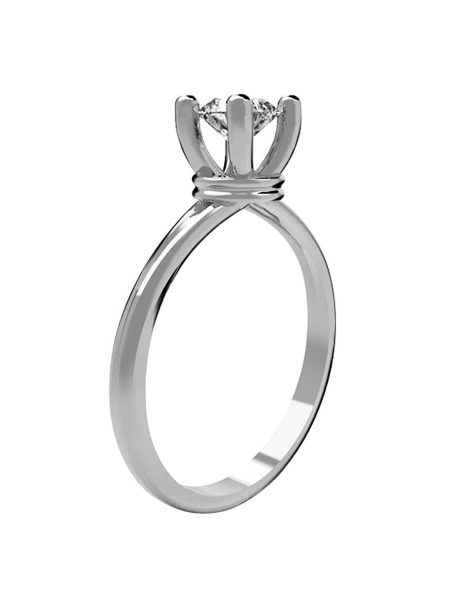 ANILLO DE ORO CON CIRCONIA