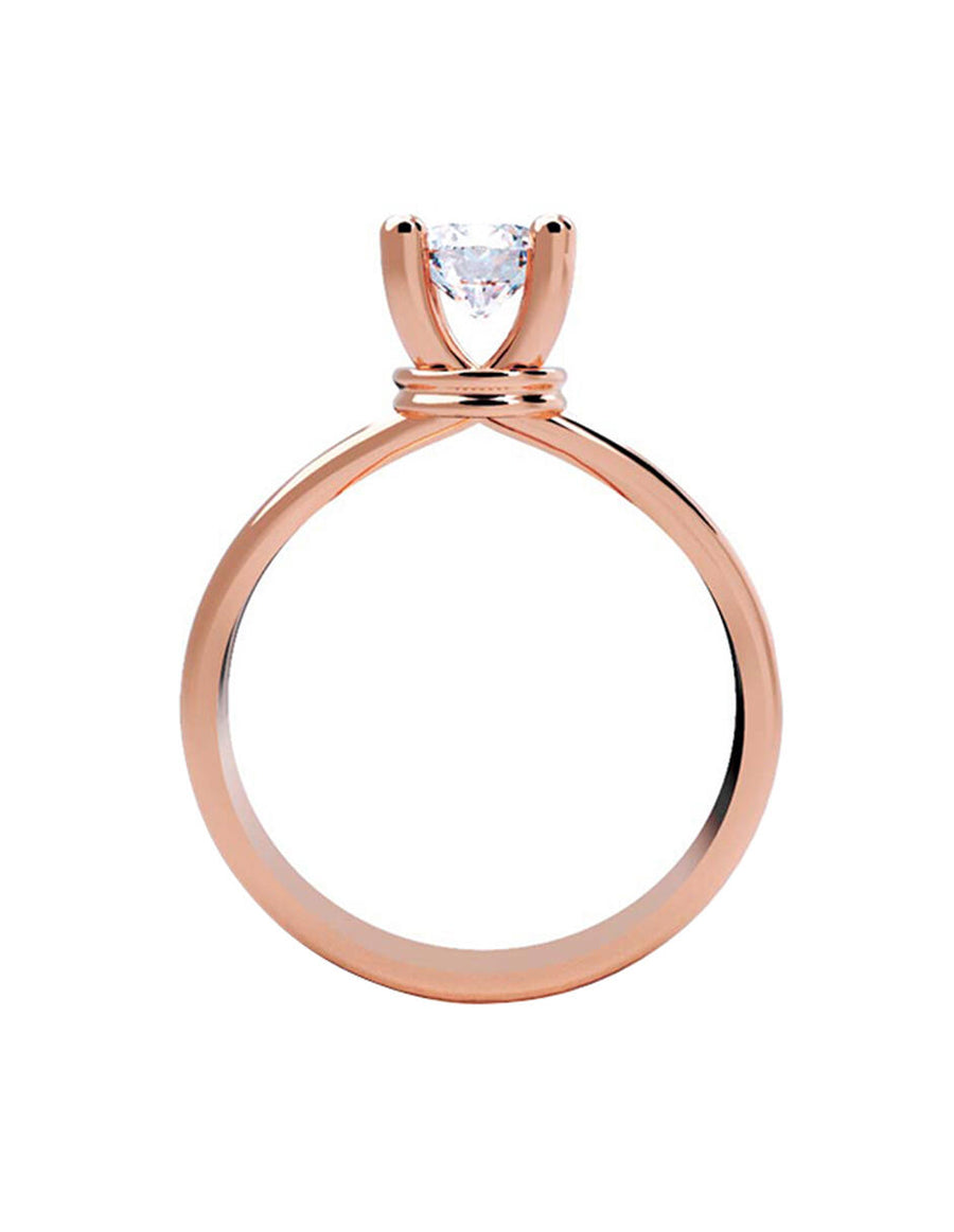 ANILLO DE ORO CON CIRCONIA