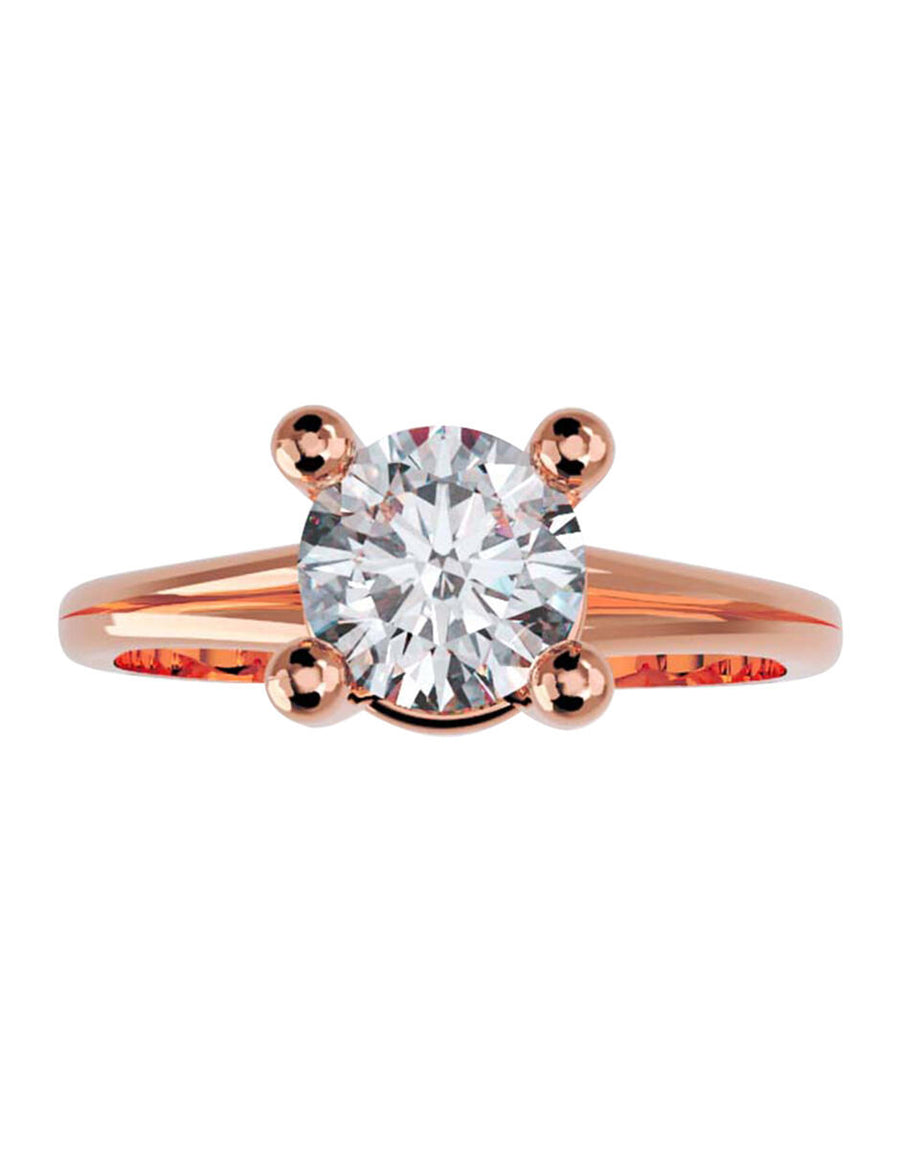 ANILLO DE ORO CON CIRCONIA