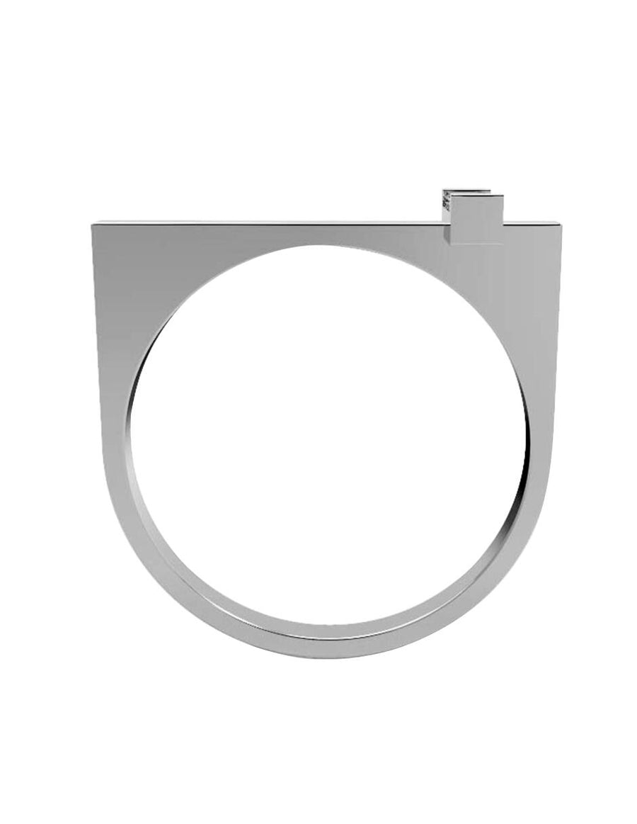 ANILLO DE ORO CON CIRCONIA