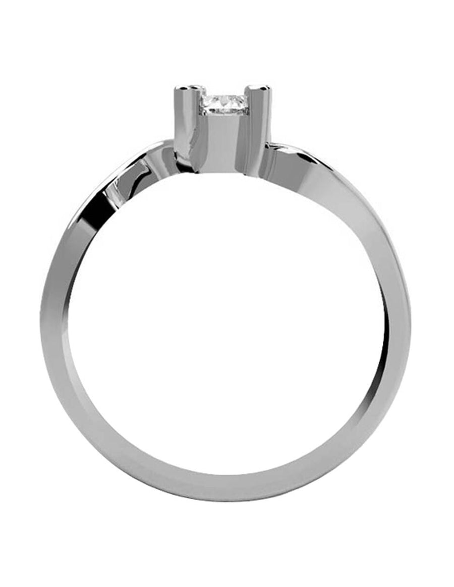 ANILLO DE ORO CON CIRCONIA