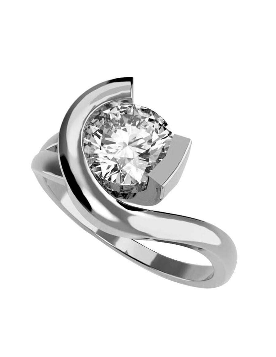 ANILLO DE ORO CON CIRCONIA