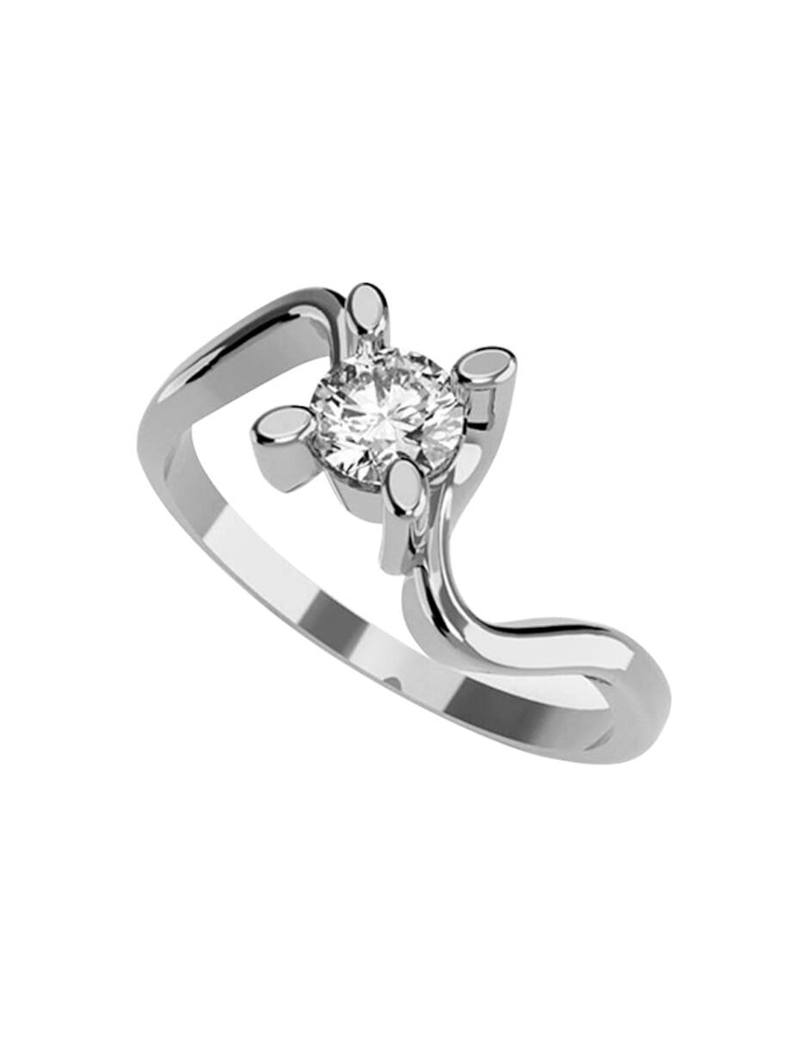 ANILLO DE ORO CON CIRCONIA