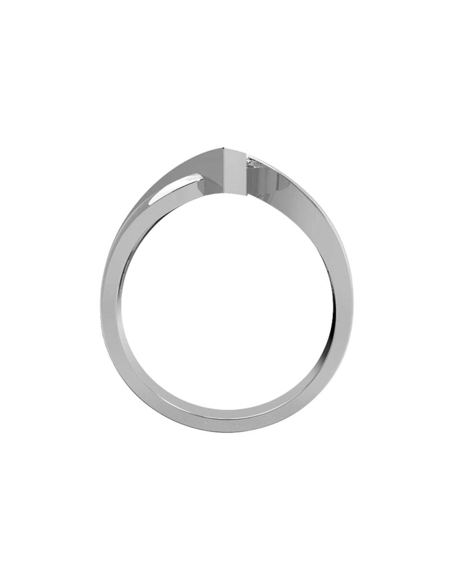 ANILLO DE ORO CON CIRCONIA