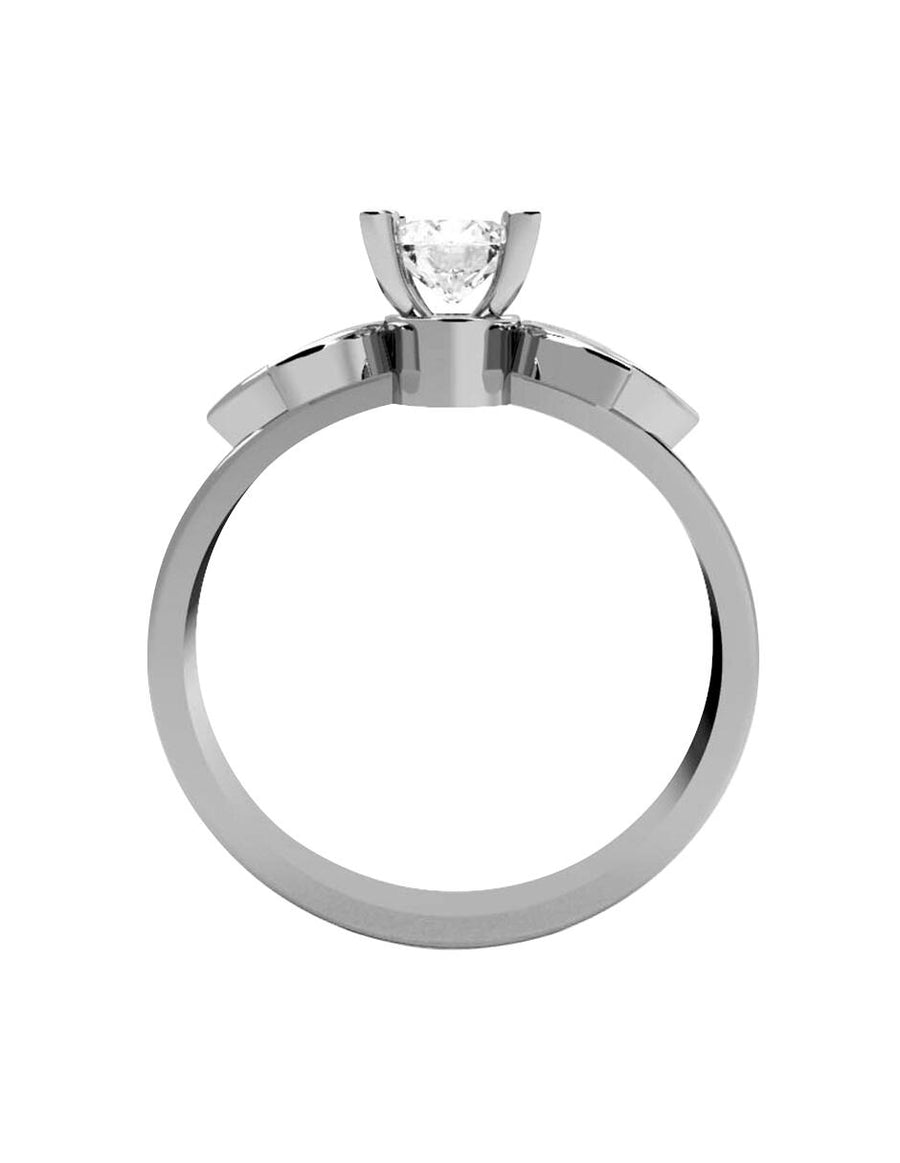 ANILLO DE ORO CON CIRCONIA