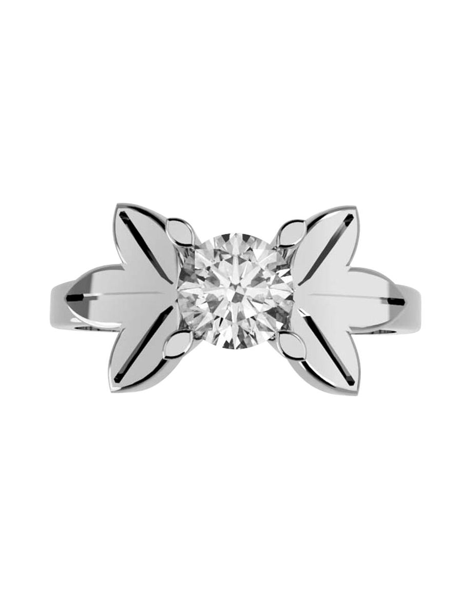 ANILLO DE ORO CON CIRCONIA