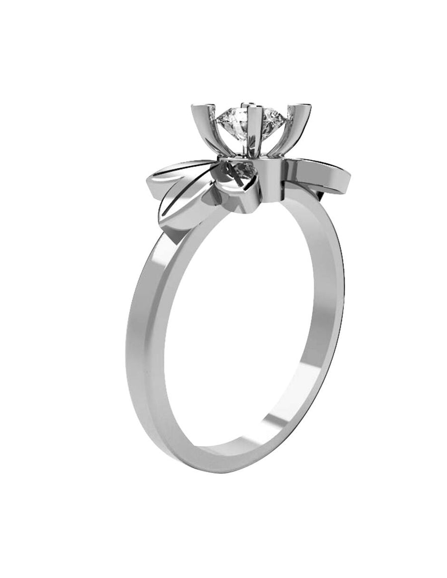 ANILLO DE ORO CON CIRCONIA