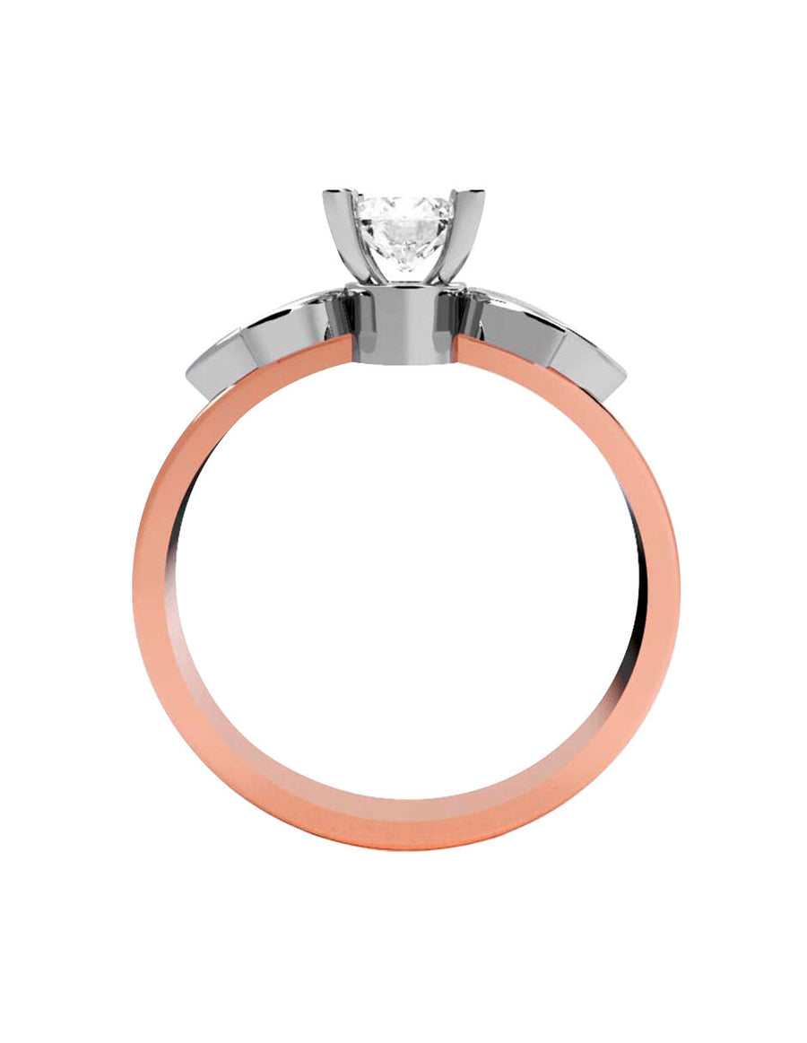 ANILLO DE ORO CON CIRCONIA