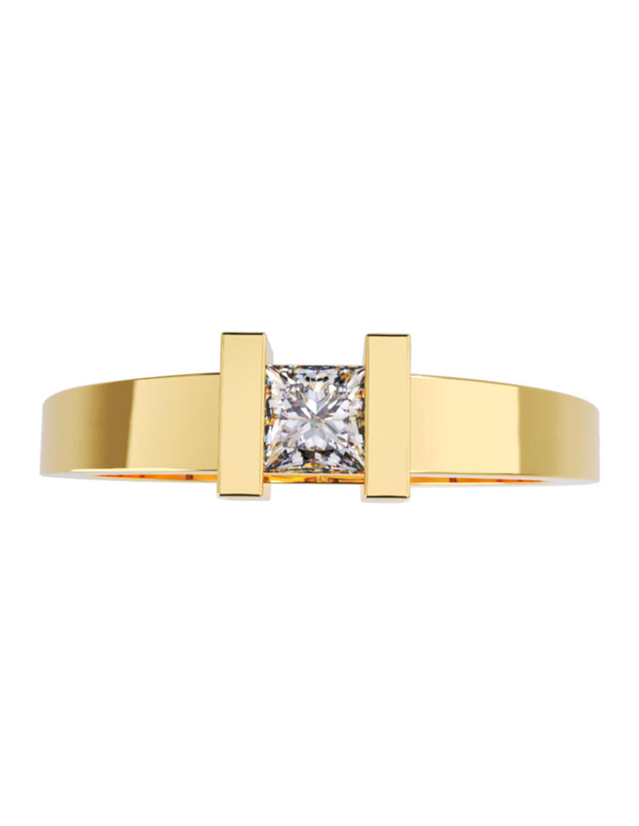 ANILLO DE ORO CON CIRCONIA
