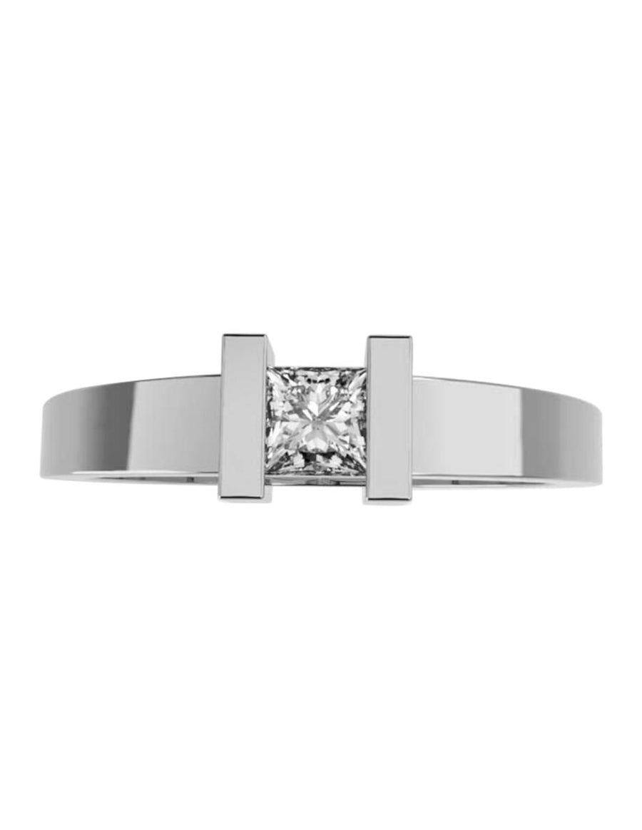 ANILLO DE ORO CON CIRCONIA