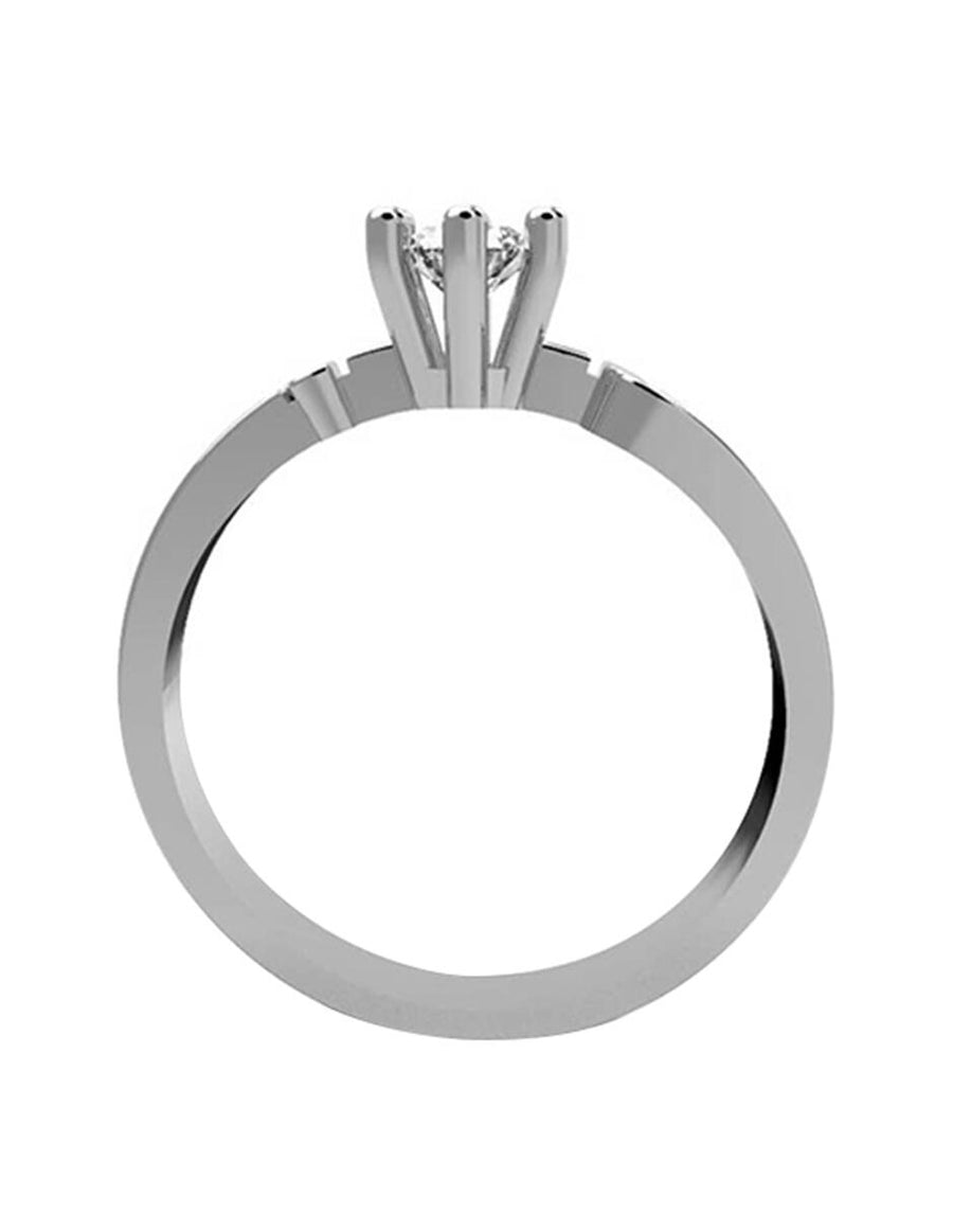 ANILLO DE ORO CON CIRCONIA