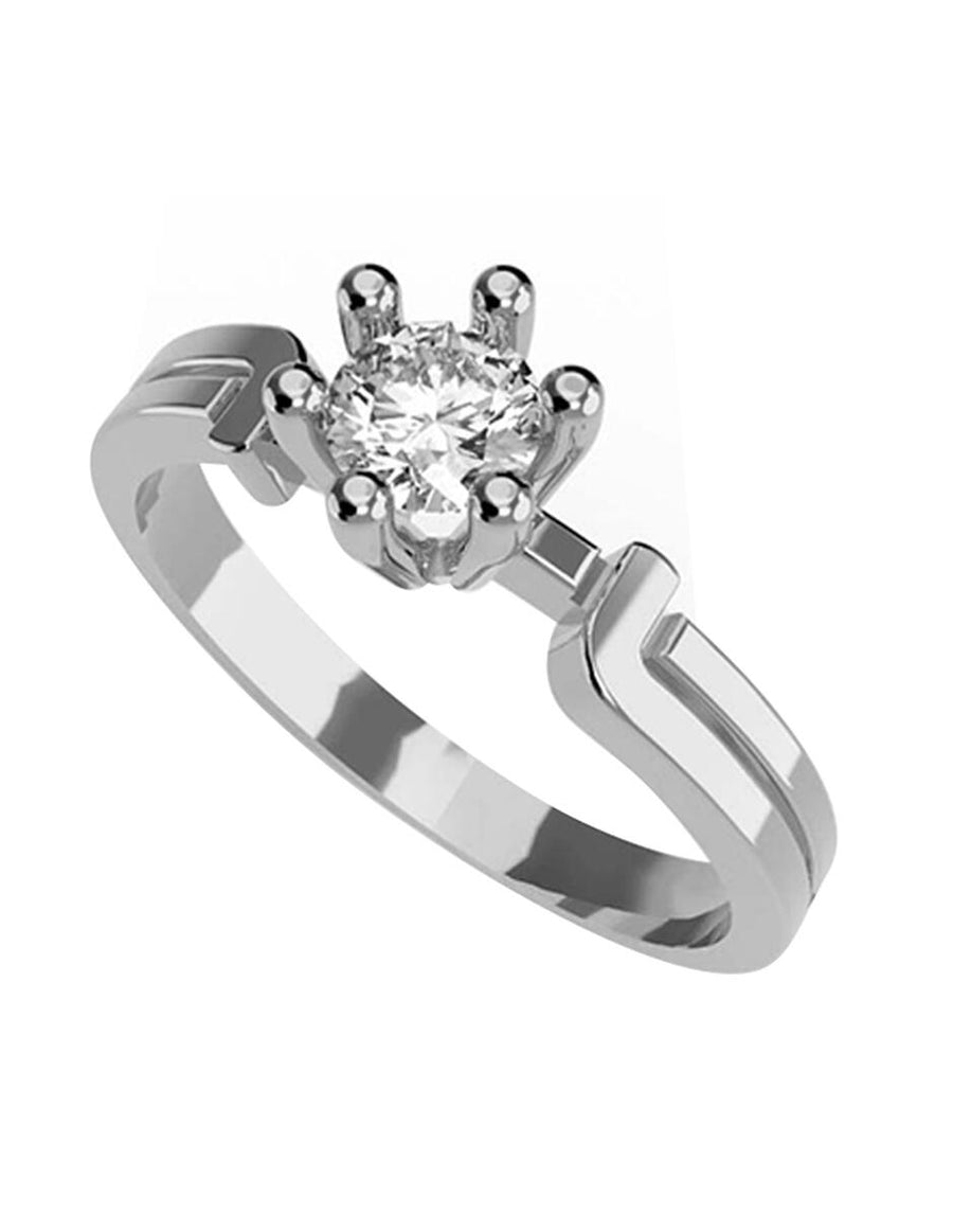 ANILLO DE ORO CON CIRCONIA