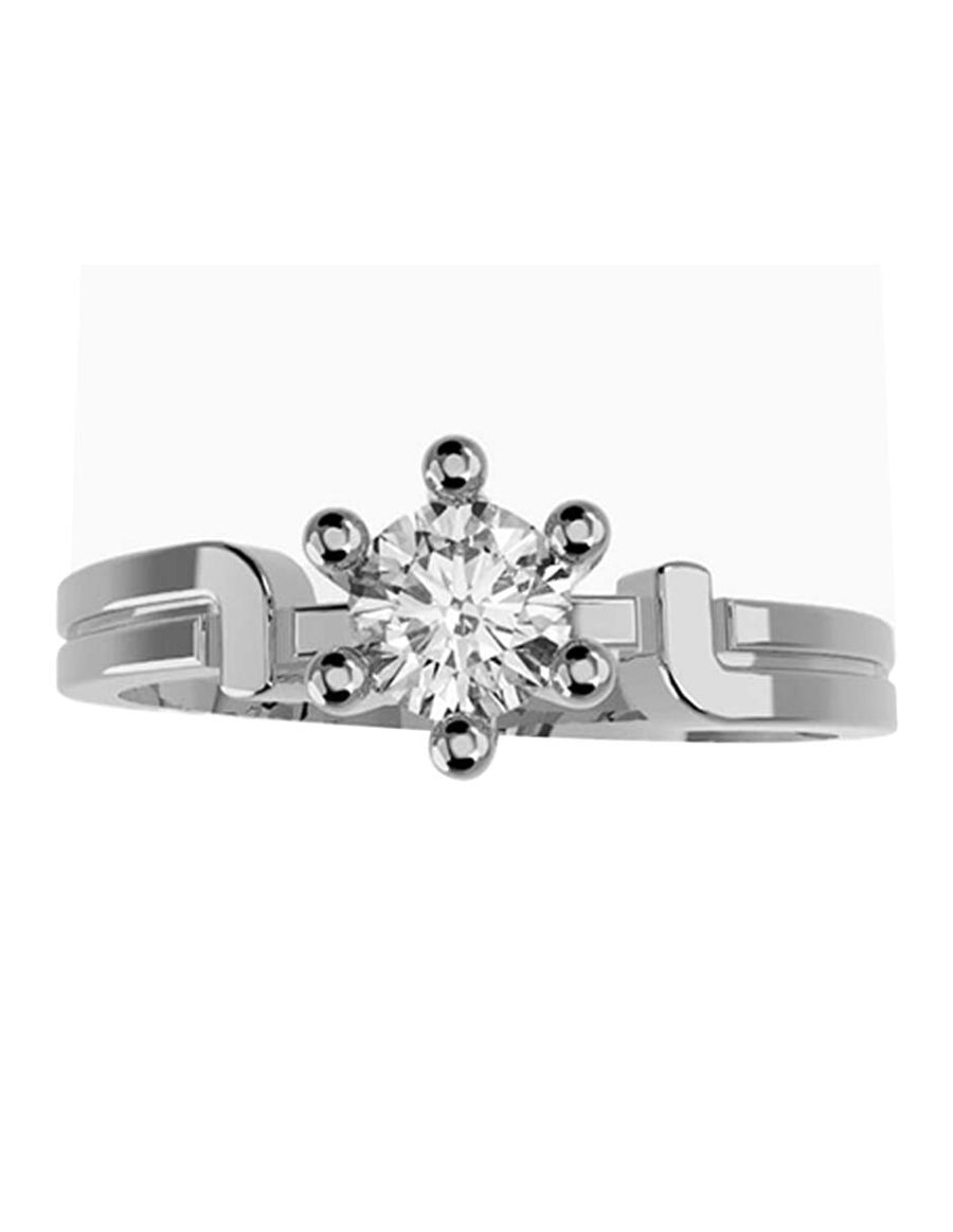 ANILLO DE ORO CON CIRCONIA