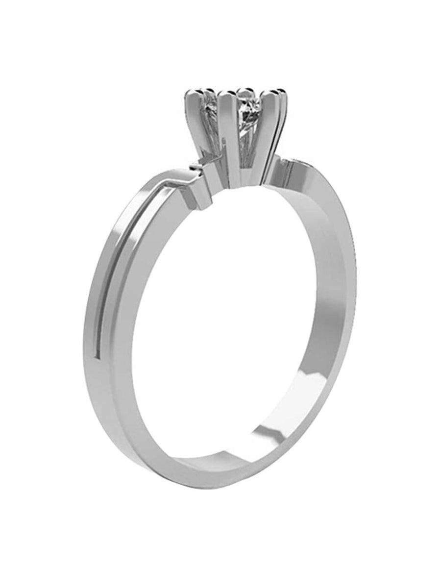 ANILLO DE ORO CON CIRCONIA