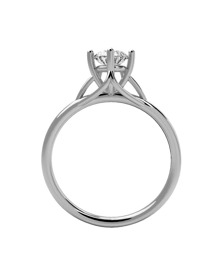 ANILLO DE ORO CON CIRCONIA