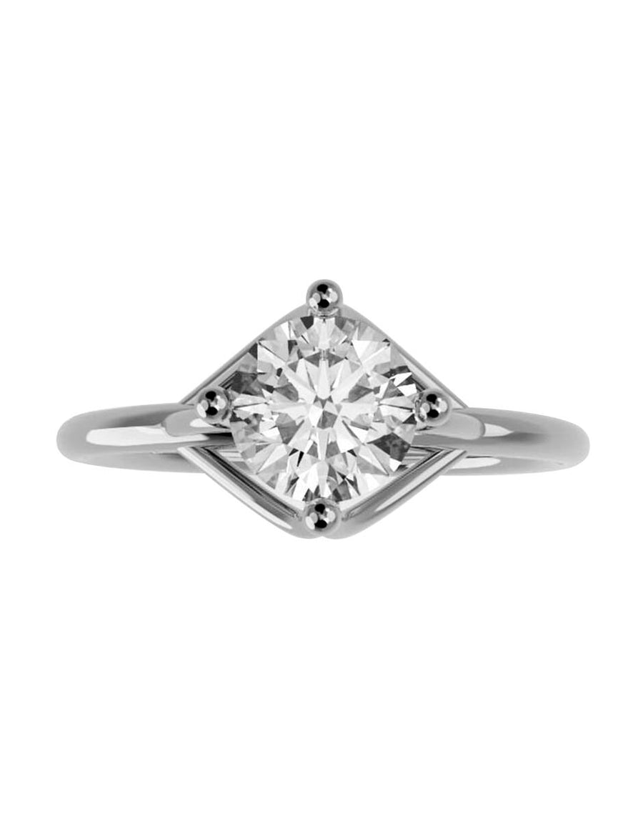 ANILLO DE ORO CON CIRCONIA