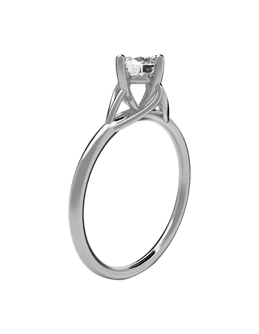 ANILLO DE ORO CON CIRCONIA