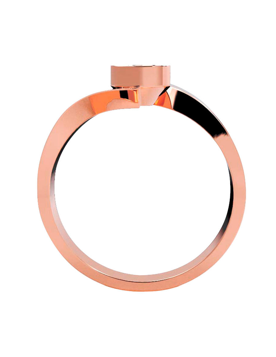 ANILLO DE ORO CON CIRCONIA