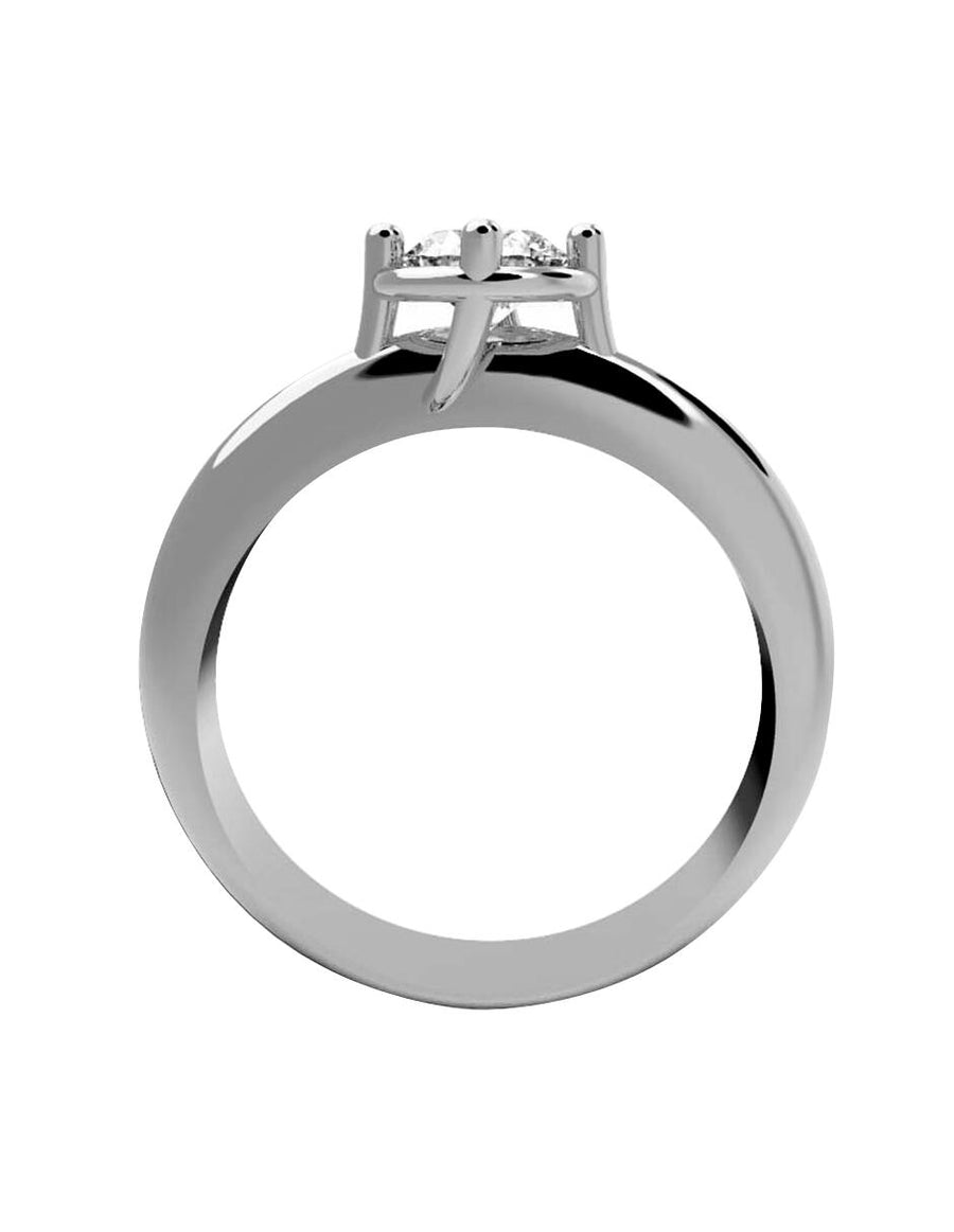 ANILLO DE ORO CON CIRCONIA