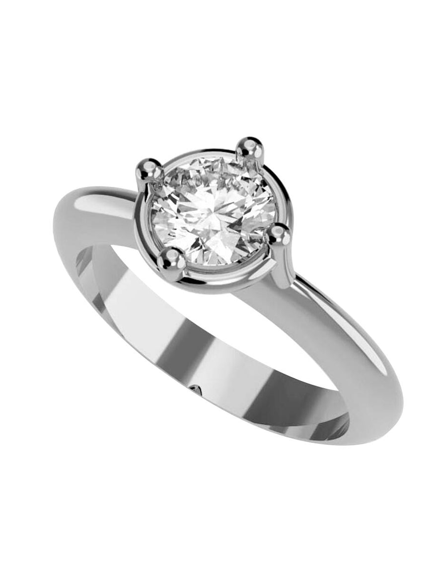 ANILLO DE ORO CON CIRCONIA