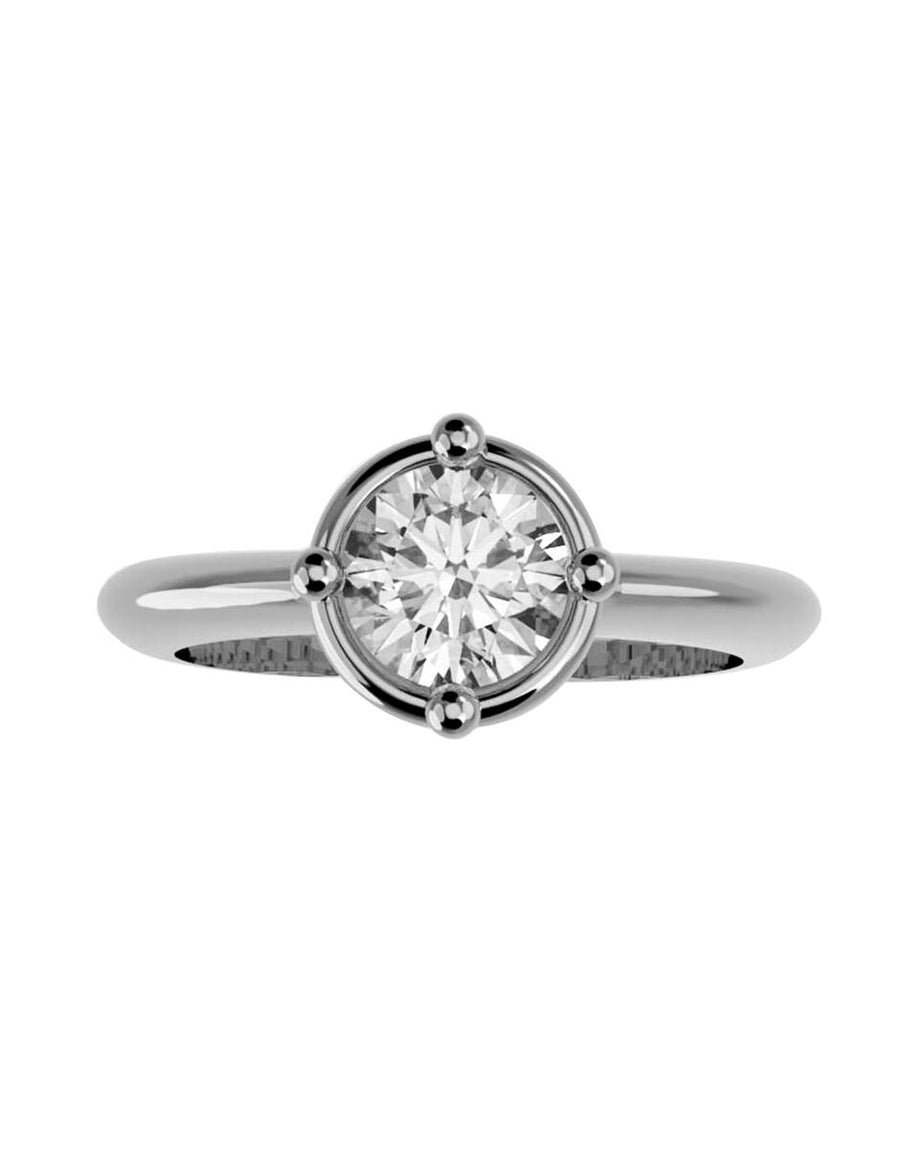 ANILLO DE ORO CON CIRCONIA