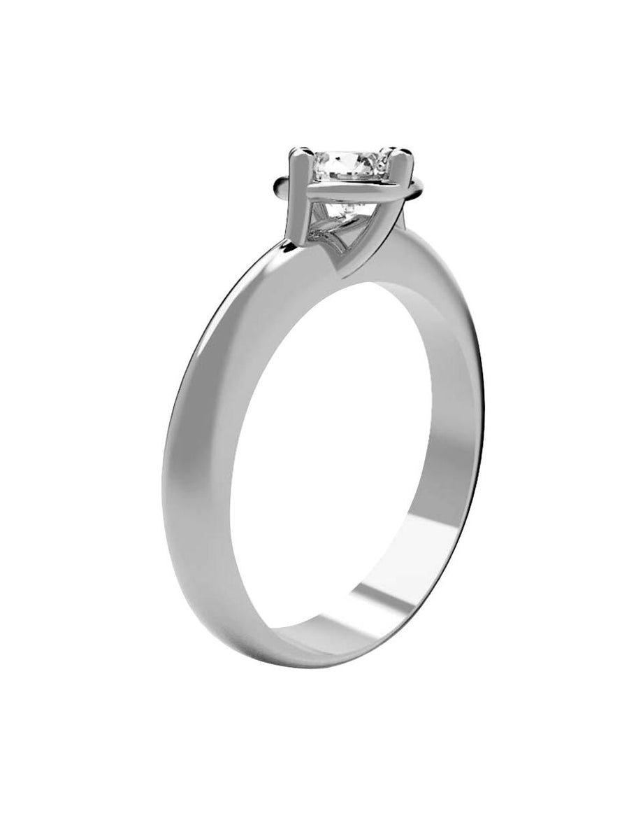 ANILLO DE ORO CON CIRCONIA