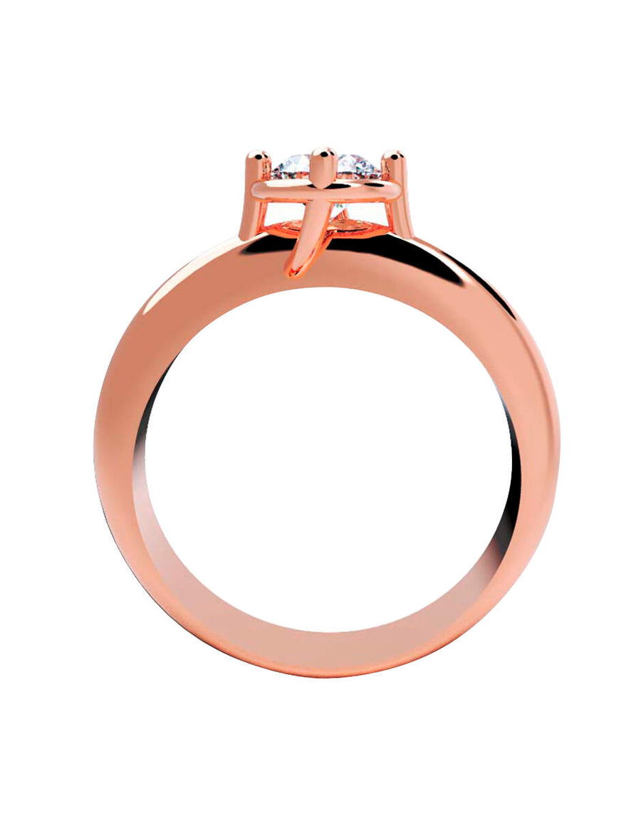 ANILLO DE ORO CON CIRCONIA