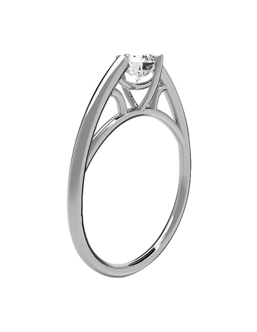 ANILLO DE ORO CON CIRCONIA