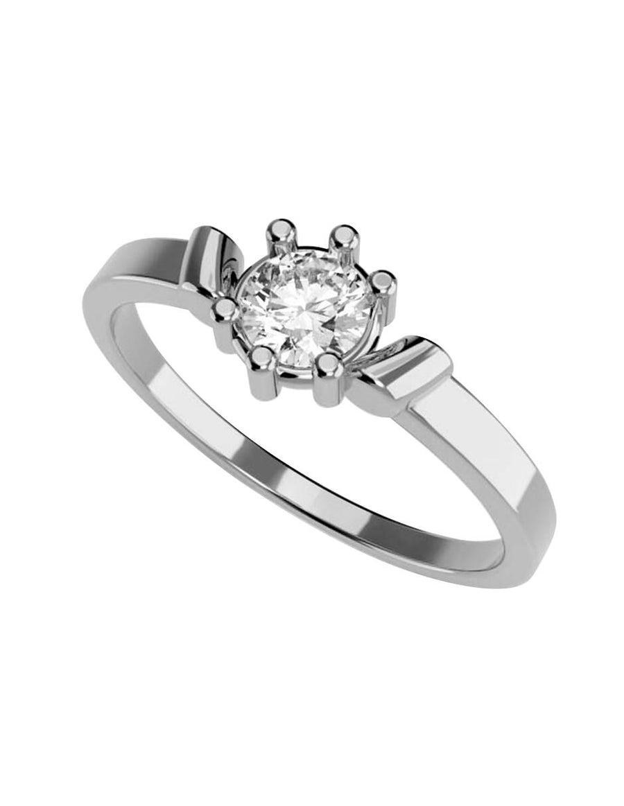 ANILLO DE ORO CON CIRCONIA