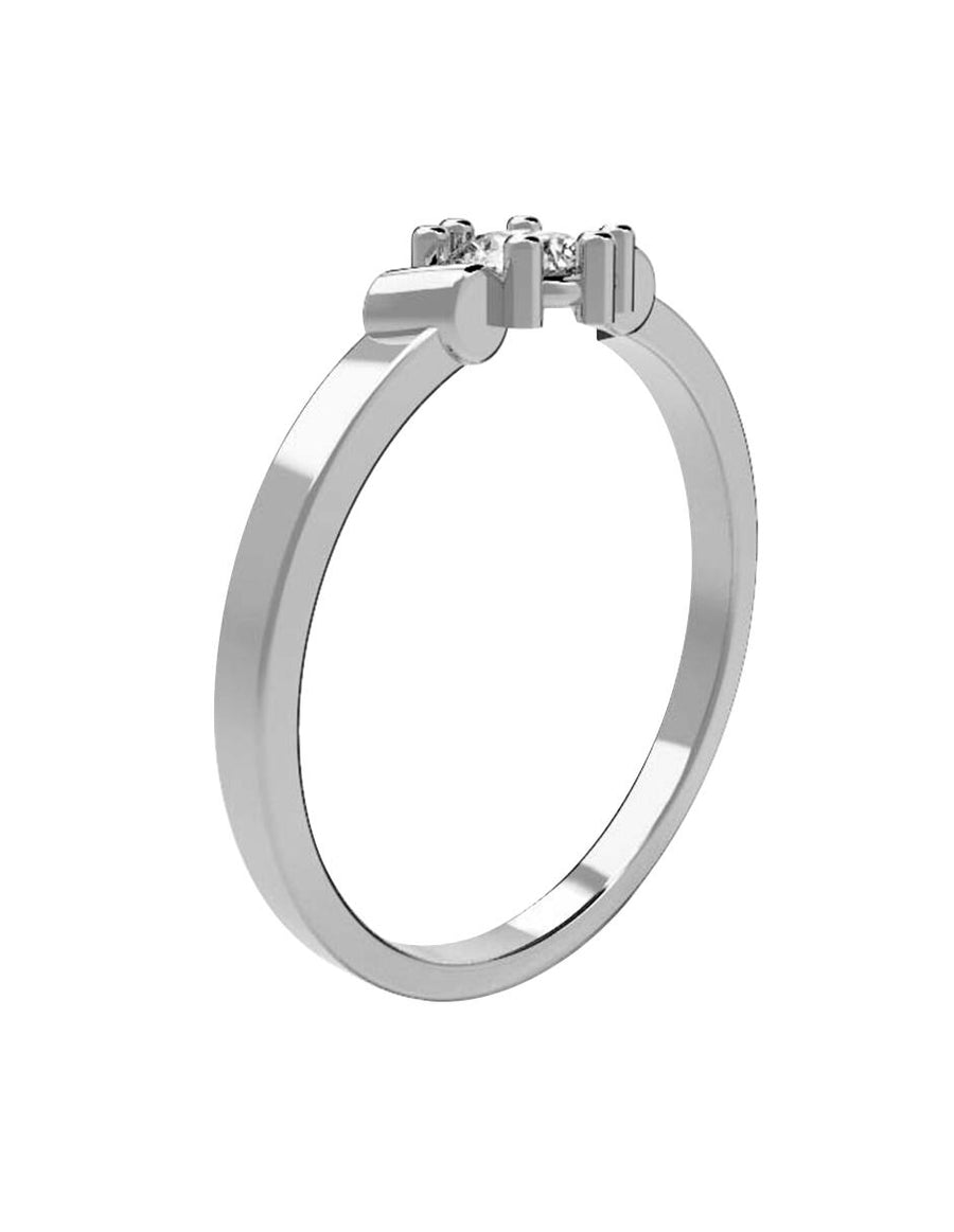 ANILLO DE ORO CON CIRCONIA