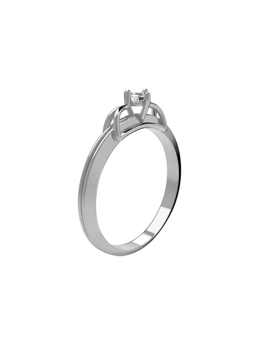 ANILLO DE ORO CON CIRCONIA