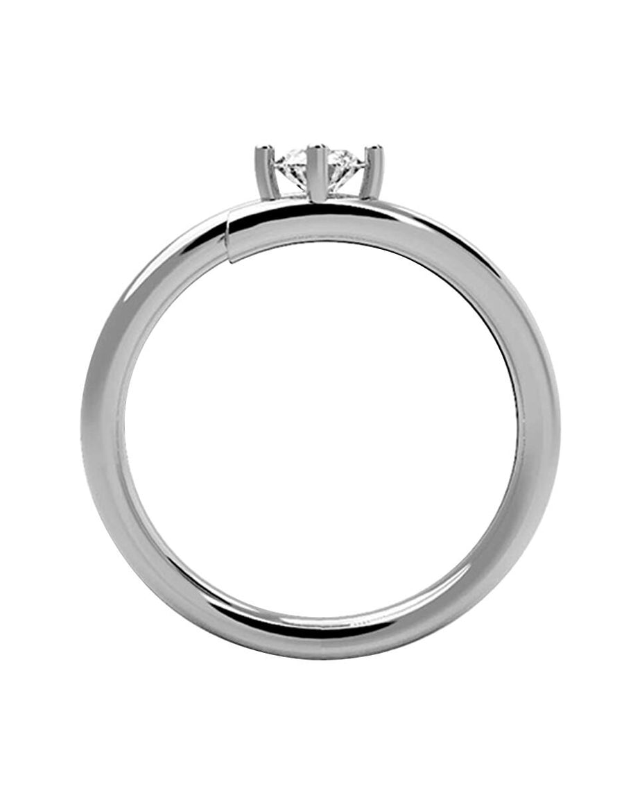 ANILLO DE ORO CON CIRCONIA
