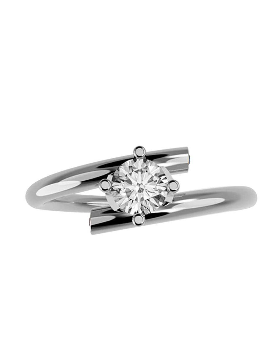 ANILLO DE ORO CON CIRCONIA