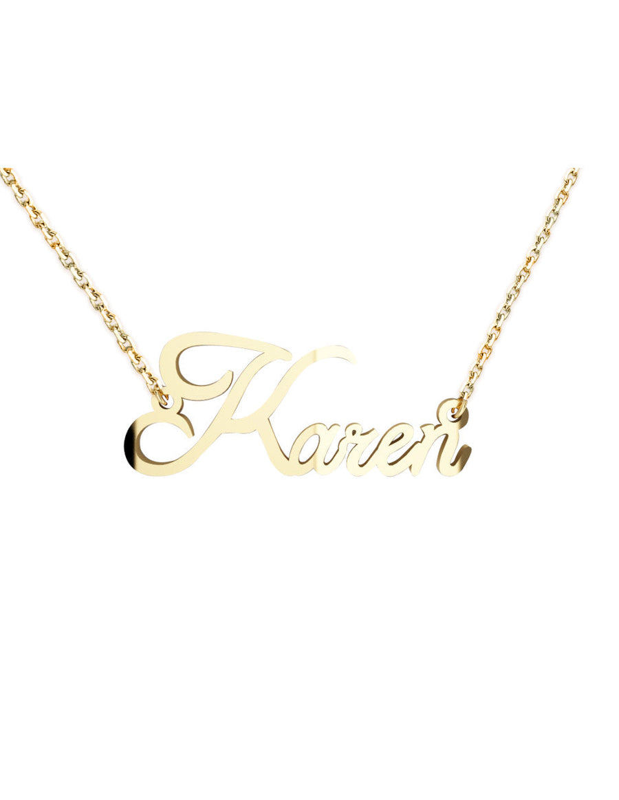 NOMBRE PERSONALIZADO DE ORO