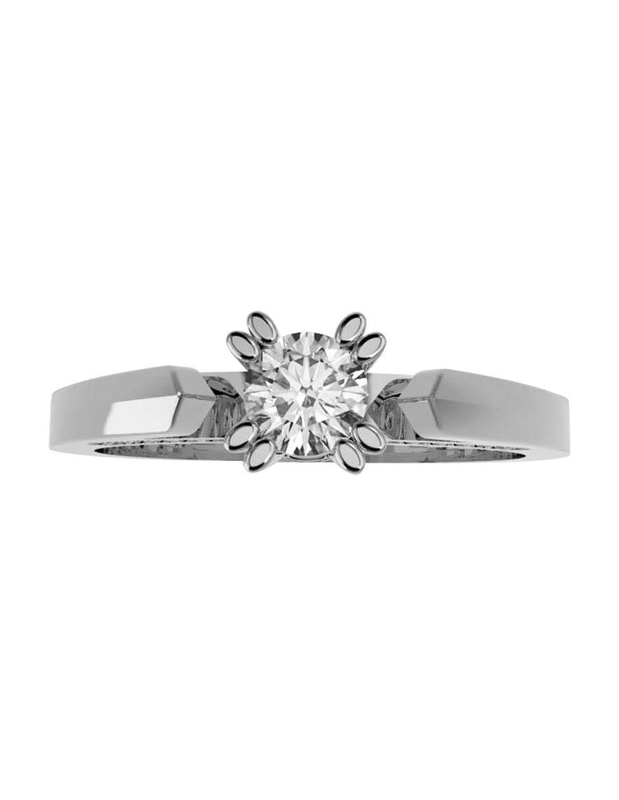 ANILLO DE ORO CON CIRCONIA