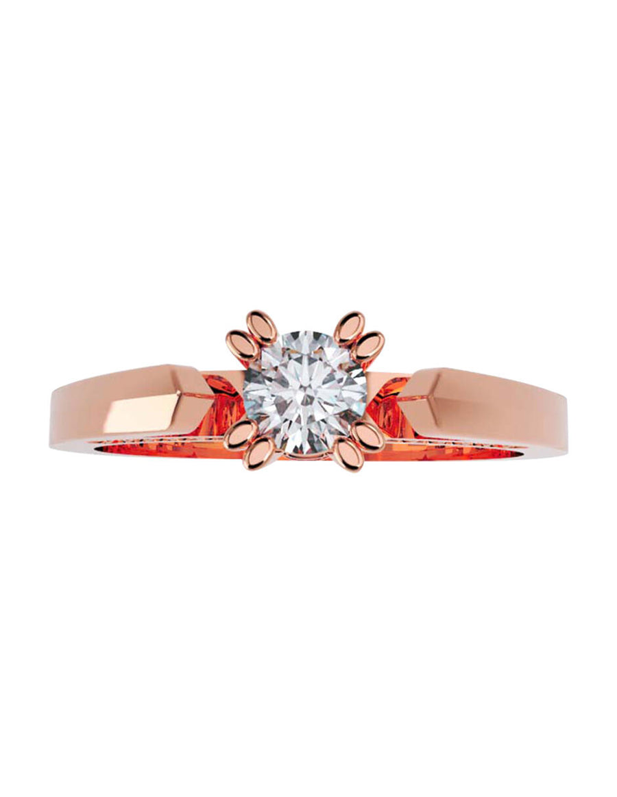ANILLO DE ORO CON CIRCONIA