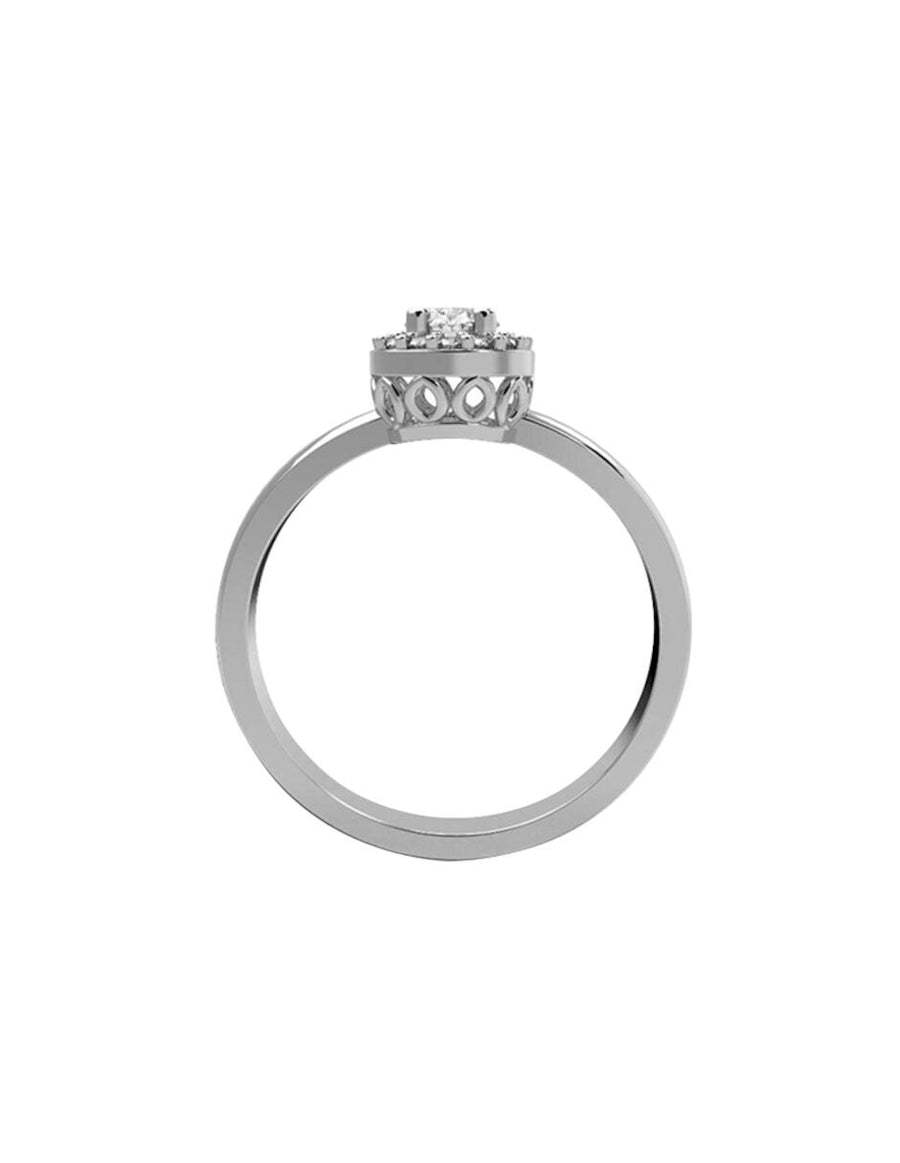 ANILLO DE ORO CON CIRCONIA