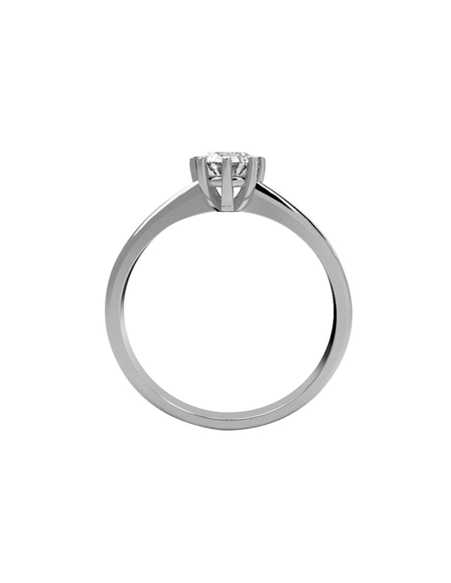 ANILLO DE ORO CON CIRCONIA