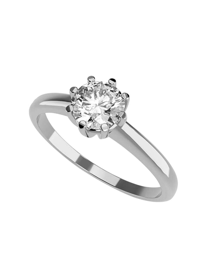 ANILLO DE ORO CON CIRCONIA